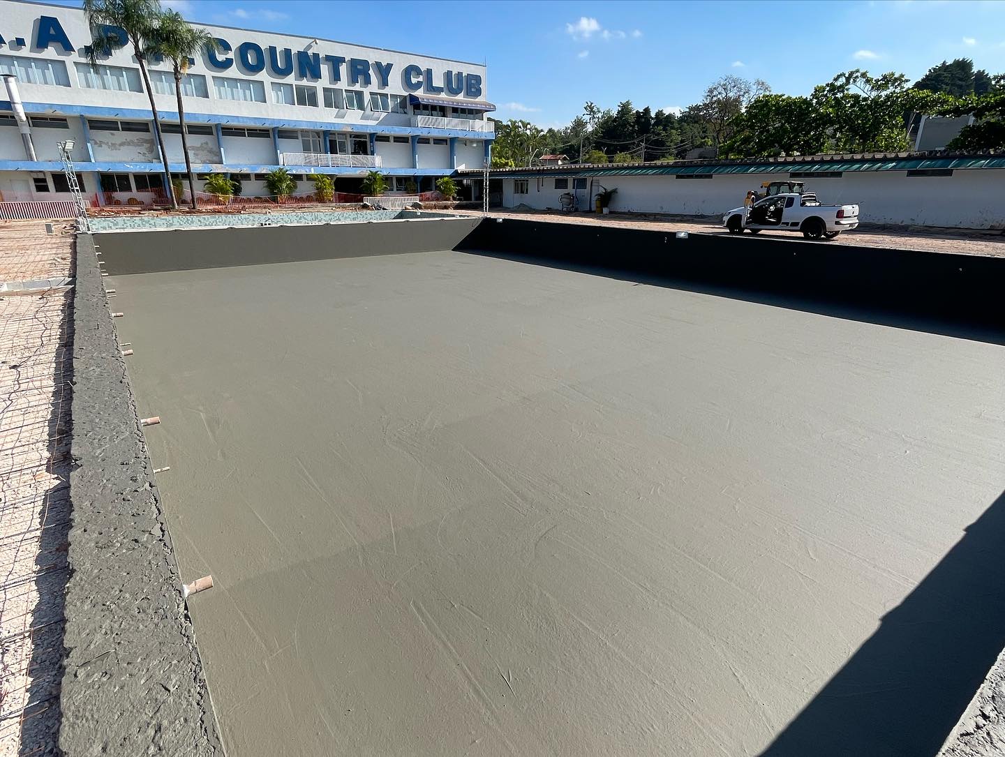 Obra de impermeabilização executada pela Alpha
