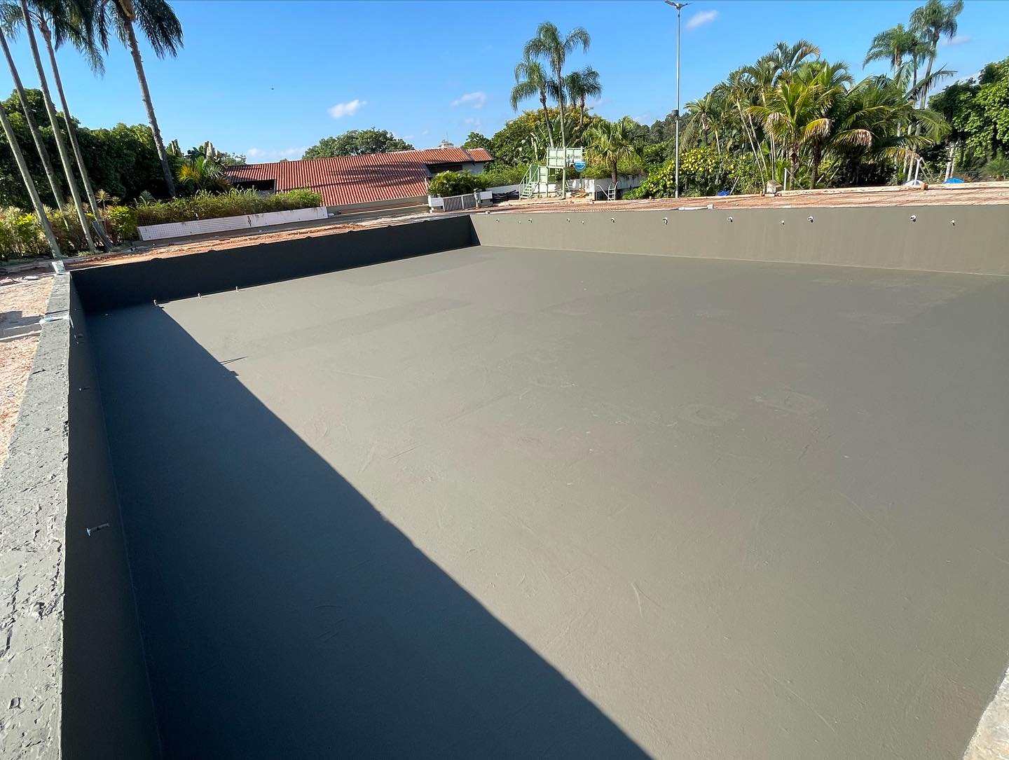 Obra de impermeabilização executada pela Alpha