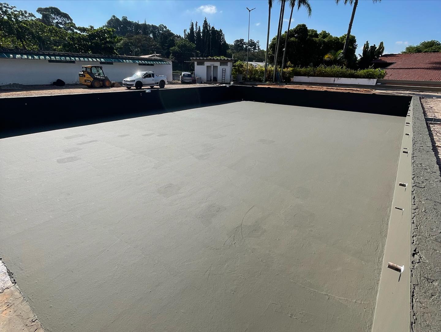 Obra de impermeabilização executada pela Alpha