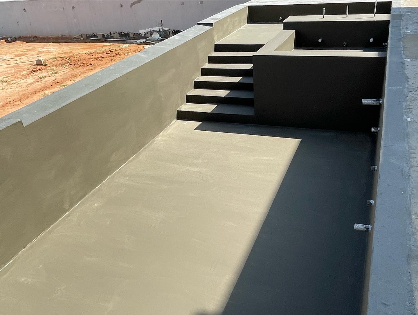 Obra de impermeabilização executada pela Alpha